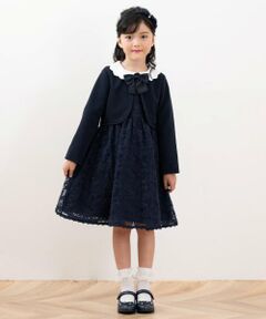 mezzo piano / メゾピアノ ドレス | アンサンブル風　ドッキングワンピース