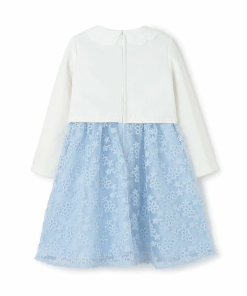 mezzo piano / メゾピアノ ドレス | アンサンブル風　ドッキングワンピース | 詳細1