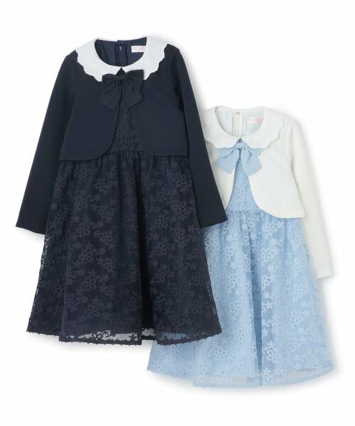 mezzo piano / メゾピアノ ドレス | アンサンブル風　ドッキングワンピース | 詳細10