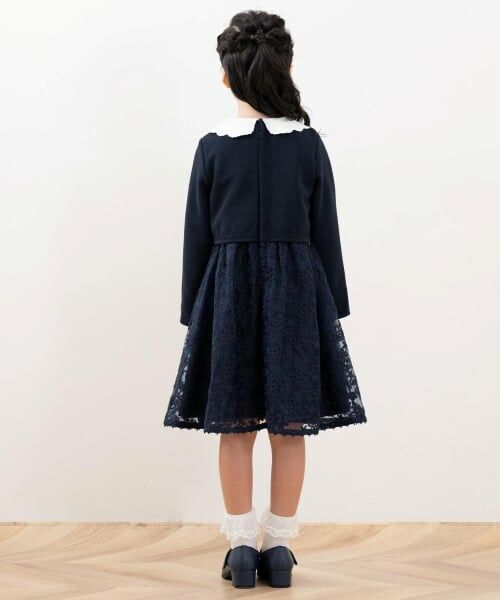 mezzo piano / メゾピアノ ドレス | アンサンブル風　ドッキングワンピース | 詳細14