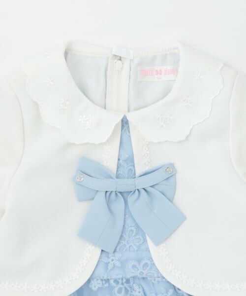 mezzo piano / メゾピアノ ドレス | アンサンブル風　ドッキングワンピース | 詳細3