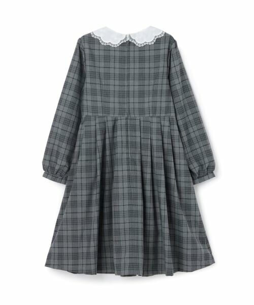 mezzo piano / メゾピアノ ドレス | カットワーク刺しゅう衿　ワンピース | 詳細1