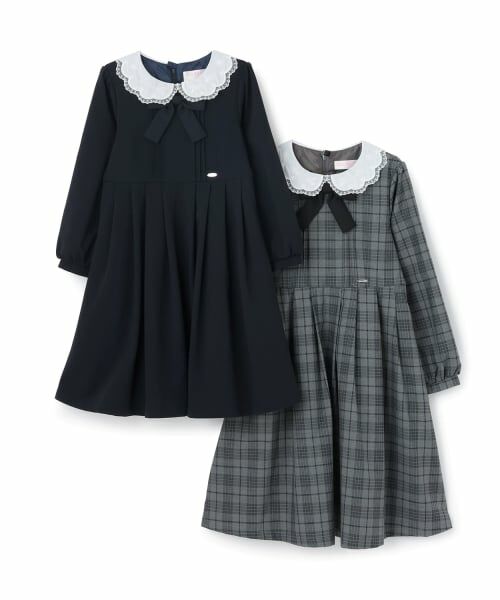 mezzo piano / メゾピアノ ドレス | カットワーク刺しゅう衿　ワンピース | 詳細11