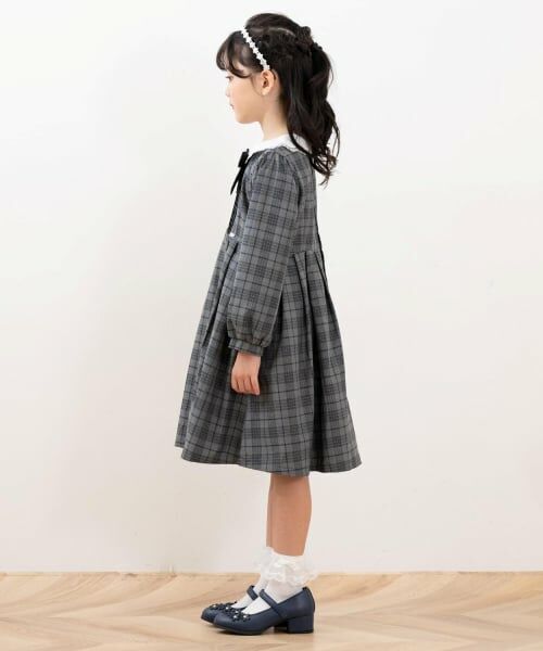 mezzo piano / メゾピアノ ドレス | カットワーク刺しゅう衿　ワンピース | 詳細14