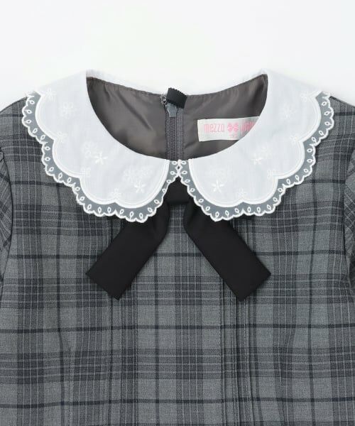 mezzo piano / メゾピアノ ドレス | カットワーク刺しゅう衿　ワンピース | 詳細2