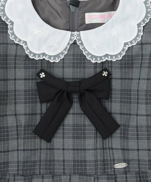 mezzo piano / メゾピアノ ドレス | カットワーク刺しゅう衿　ワンピース | 詳細3