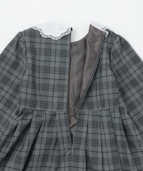 mezzo piano / メゾピアノ ドレス | カットワーク刺しゅう衿　ワンピース | 詳細9