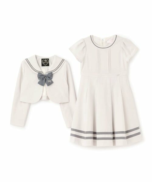 mezzo piano / メゾピアノ ドレス | セーラーカラーアンサンブル　ワンピースセット | 詳細2