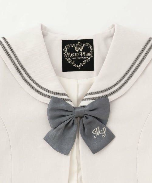 mezzo piano / メゾピアノ ドレス | セーラーカラーアンサンブル　ワンピースセット | 詳細3