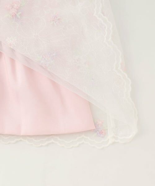 mezzo piano / メゾピアノ ドレス | 花刺しゅうチュールレース　ワンピース | 詳細6