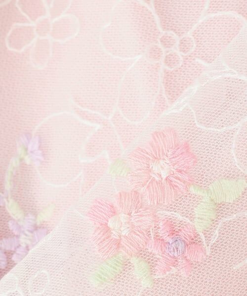 mezzo piano / メゾピアノ ドレス | 花刺しゅうチュールレース　ワンピース | 詳細8