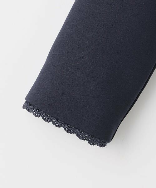 mezzo piano / メゾピアノ テーラードジャケット | 花モチーフ裾スカラップ　ジャケット | 詳細4