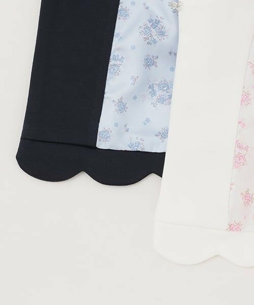 mezzo piano / メゾピアノ テーラードジャケット | 花モチーフ裾スカラップ　ジャケット | 詳細6