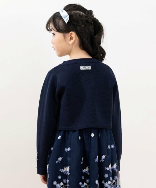 mezzo piano / メゾピアノ カーディガン・ボレロ | 花刺しゅう　ニットボレロ | 詳細11