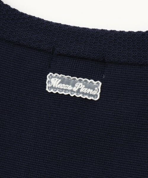 mezzo piano / メゾピアノ カーディガン・ボレロ | 花刺しゅう　ニットボレロ | 詳細4