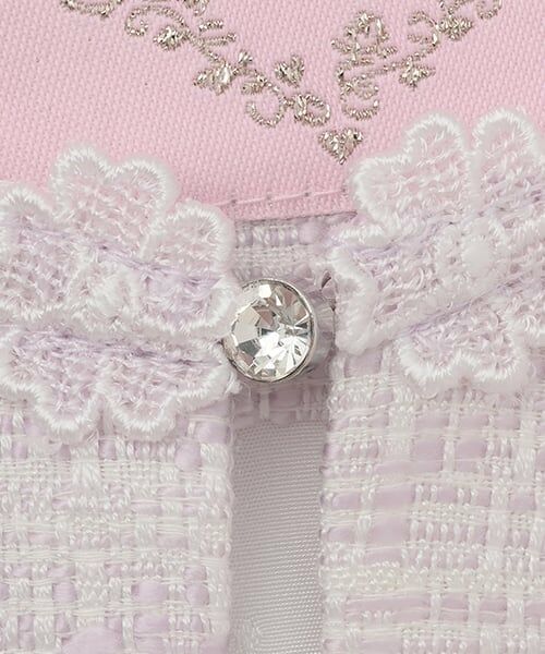 mezzo piano / メゾピアノ テーラードジャケット | ファンシーツィード　裾スカラップジャケット | 詳細3