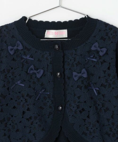 mezzo piano / メゾピアノ カーディガン・ボレロ | レースニットボレロ | 詳細2