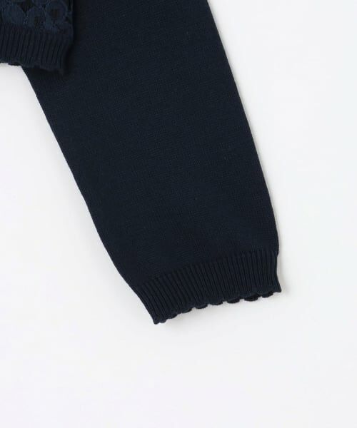 mezzo piano / メゾピアノ カーディガン・ボレロ | レースニットボレロ | 詳細4