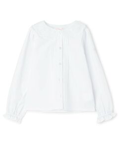 mezzo piano / メゾピアノ シャツ・ブラウス | スカラップ衿　ブラウス