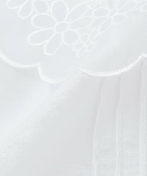 mezzo piano / メゾピアノ シャツ・ブラウス | スカラップ衿　ブラウス | 詳細6