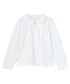 mezzo piano / メゾピアノ シャツ・ブラウス | レース衿　カットソーブラウス