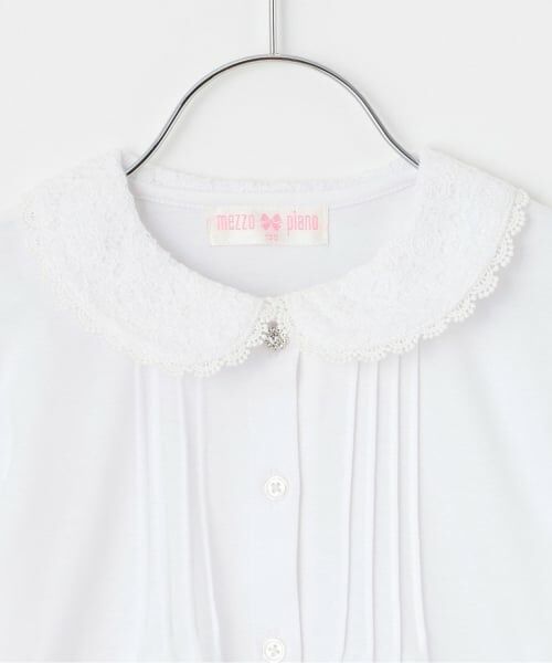 mezzo piano / メゾピアノ シャツ・ブラウス | レース衿　カットソーブラウス | 詳細2