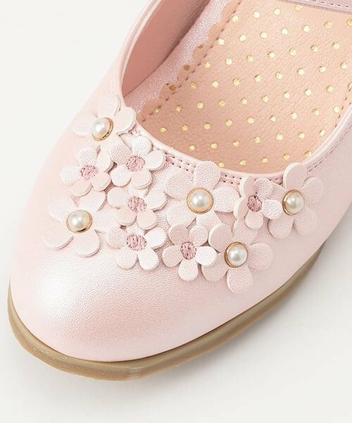 mezzo piano / メゾピアノ パンプス | お花ストラップシューズ | 詳細4