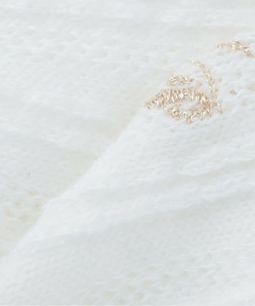 mezzo piano / メゾピアノ ソックス | レース透かし柄　ハイソックス | 詳細3