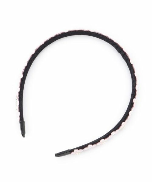 mezzo piano / メゾピアノ カチューシャ・カチューム・その他 | お花レース　カチューシャ（ライト ピンク）