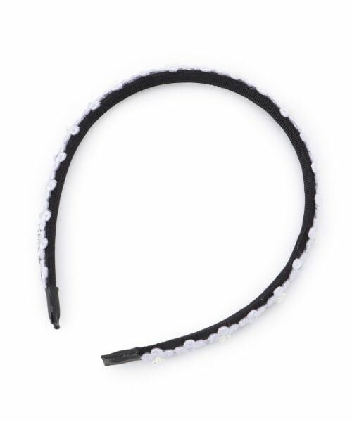 mezzo piano / メゾピアノ カチューシャ・カチューム・その他 | お花レース　カチューシャ（サックス）