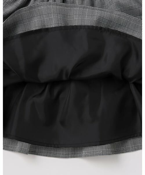 mezzo piano / メゾピアノ ミニ・ひざ丈スカート | チェック　段フリルスカート | 詳細6