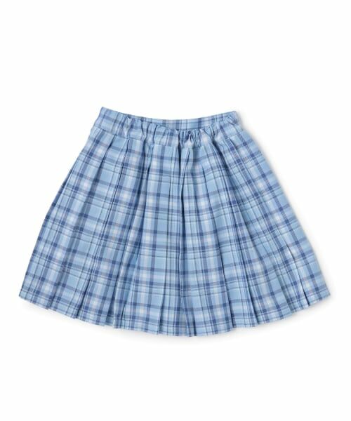 mezzo piano / メゾピアノ ショート・ハーフ・半端丈パンツ | チェック　プリーツスカパン | 詳細1