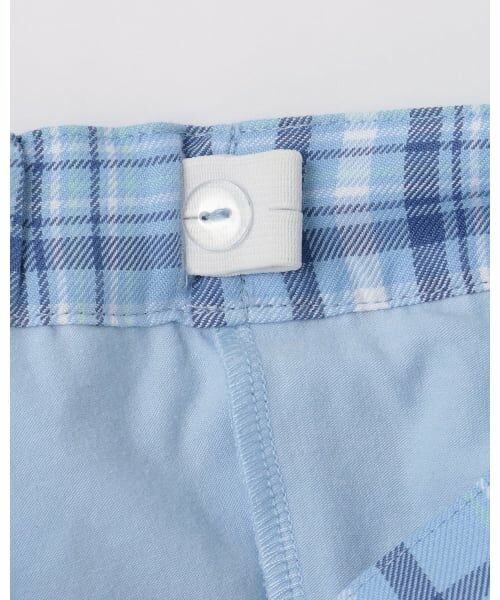 mezzo piano / メゾピアノ ショート・ハーフ・半端丈パンツ | チェック　プリーツスカパン | 詳細3