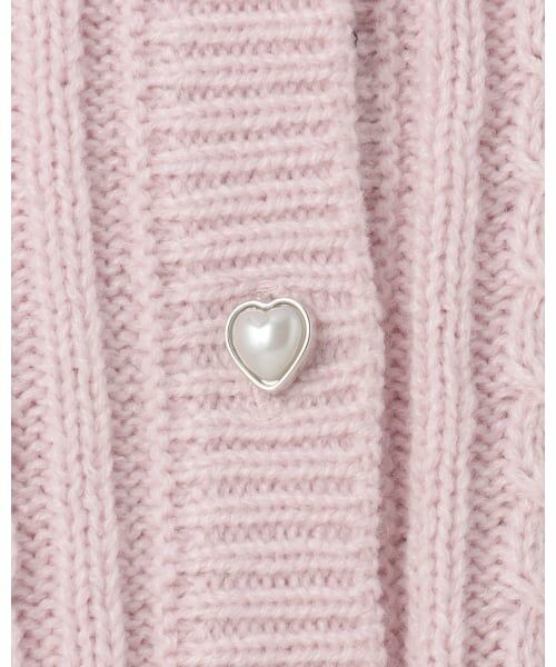 mezzo piano / メゾピアノ カーディガン・ボレロ | ケーブルニット　カーディガン | 詳細4