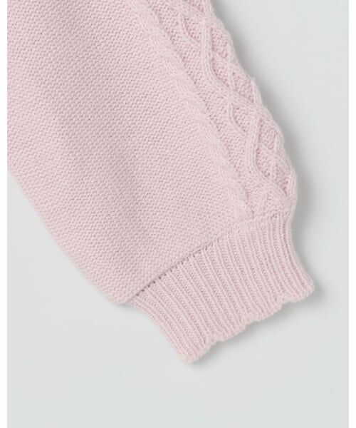 mezzo piano / メゾピアノ カーディガン・ボレロ | ケーブルニット　カーディガン | 詳細5