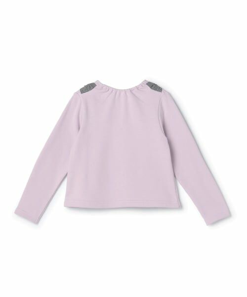 mezzo piano / メゾピアノ スウェット | 肩リボン　トレーナー | 詳細1