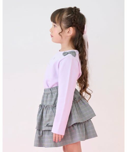 mezzo piano / メゾピアノ スウェット | 肩リボン　トレーナー | 詳細11