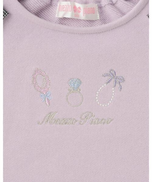 mezzo piano / メゾピアノ スウェット | 肩リボン　トレーナー | 詳細3