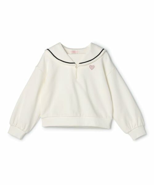 mezzo piano / メゾピアノ スウェット | セーラー　トレーナー | 詳細10