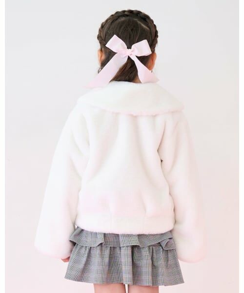 mezzo piano / メゾピアノ ブルゾン | フェイクファー　ジャケット | 詳細14
