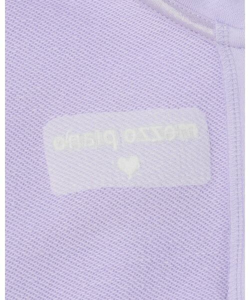 mezzo piano / メゾピアノ ミニ丈・ひざ丈ワンピース | ハーフZIP　ラインワンピース | 詳細5