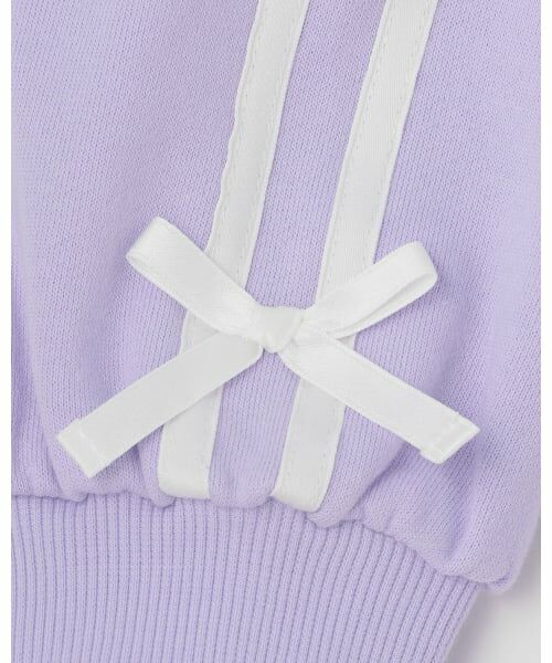 mezzo piano / メゾピアノ ミニ丈・ひざ丈ワンピース | ハーフZIP　ラインワンピース | 詳細7