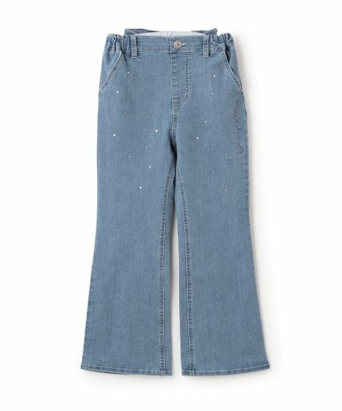 mezzo piano / メゾピアノ その他パンツ | 後ろリボン デニムパンツ | 詳細12