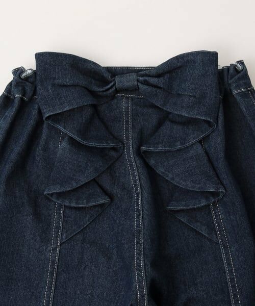 mezzo piano / メゾピアノ その他パンツ | 後ろリボン デニムパンツ | 詳細8