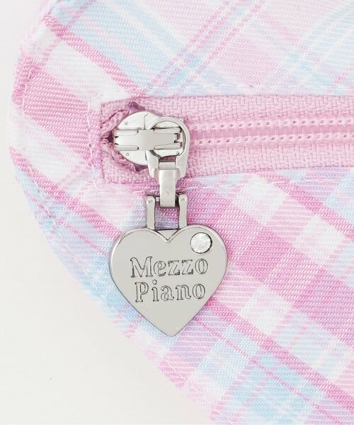 mezzo piano / メゾピアノ ショート・ハーフ・半端丈パンツ | ハートポーチつき　ラップ風チェック　キュロットスカート | 詳細10