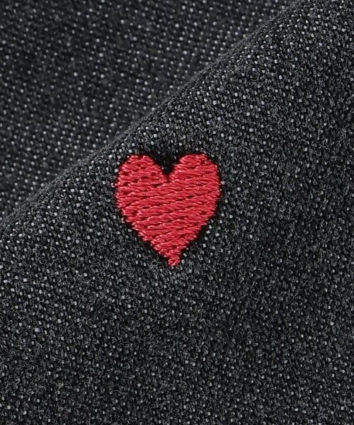 mezzo piano / メゾピアノ ショート・ハーフ・半端丈パンツ | ちび刺しゅうフロントZIP　タックキュロットスカート | 詳細7