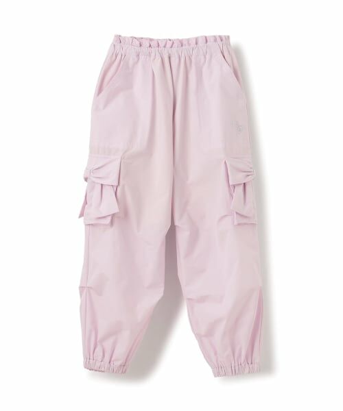 mezzo piano / メゾピアノ その他パンツ | リボン　カーゴパンツ（ピンク）