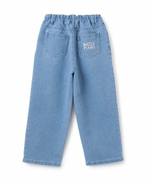 mezzo piano / メゾピアノ その他パンツ | ハートラインストーン　デニムパンツ | 詳細1