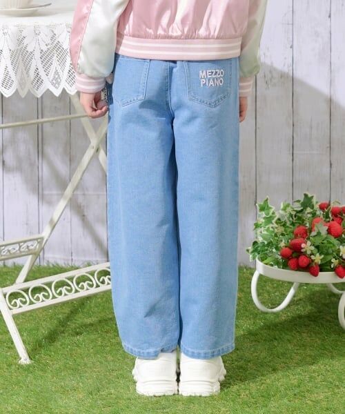 mezzo piano / メゾピアノ その他パンツ | ハートラインストーン　デニムパンツ | 詳細12