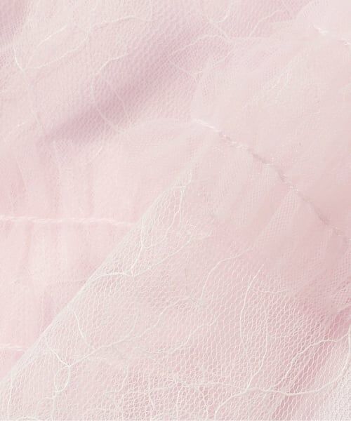 mezzo piano / メゾピアノ ミニ・ひざ丈スカート | レース＆リボン　チュールスカート | 詳細7